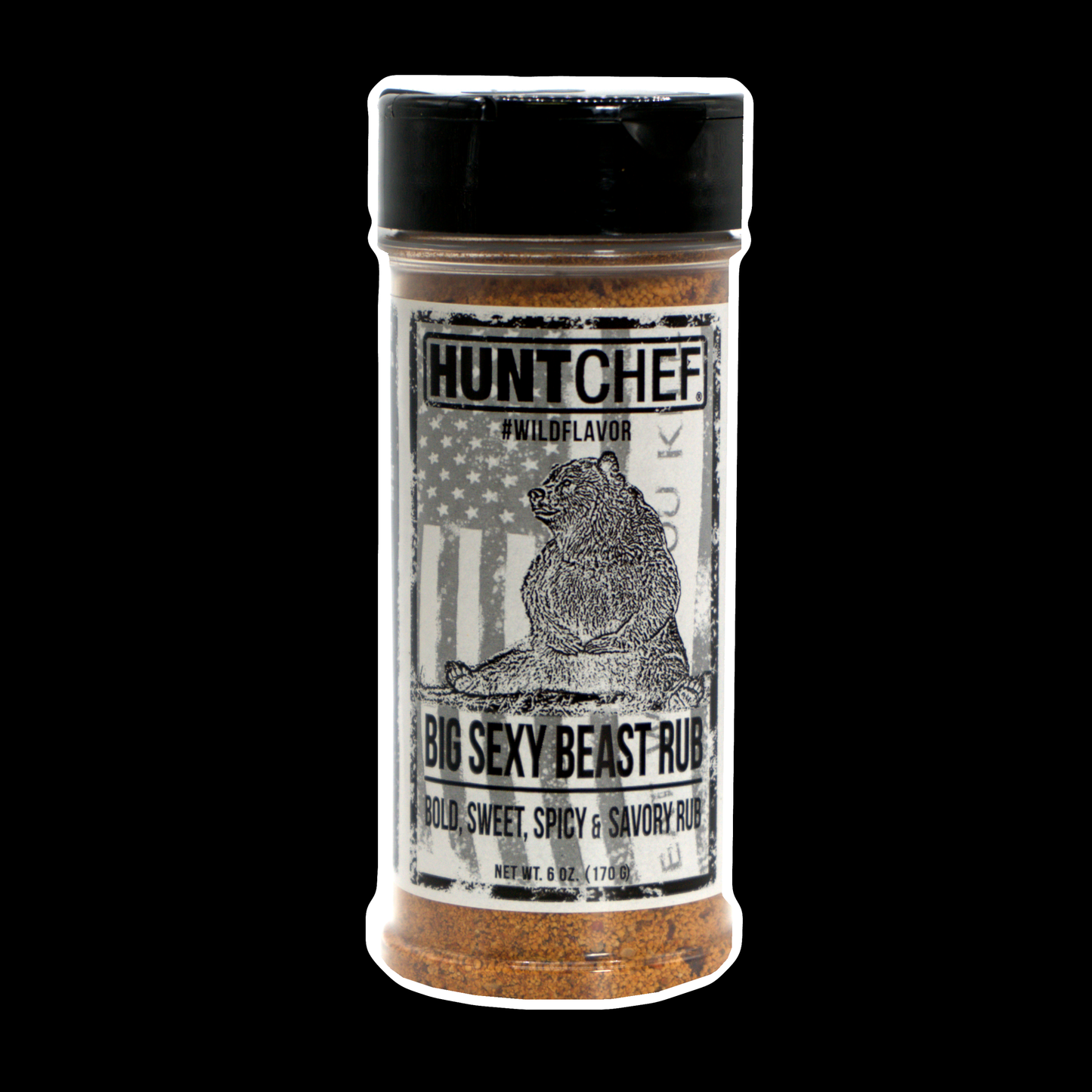 Big Sexy Beast Rub | Bold, Sweet, Spicy & Savory Rub | HuntChef Seasonings