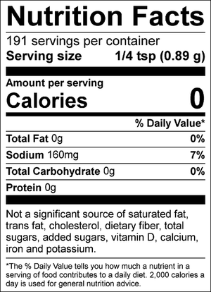 Smokey Bayou - Nutrition Facts - HuntChef