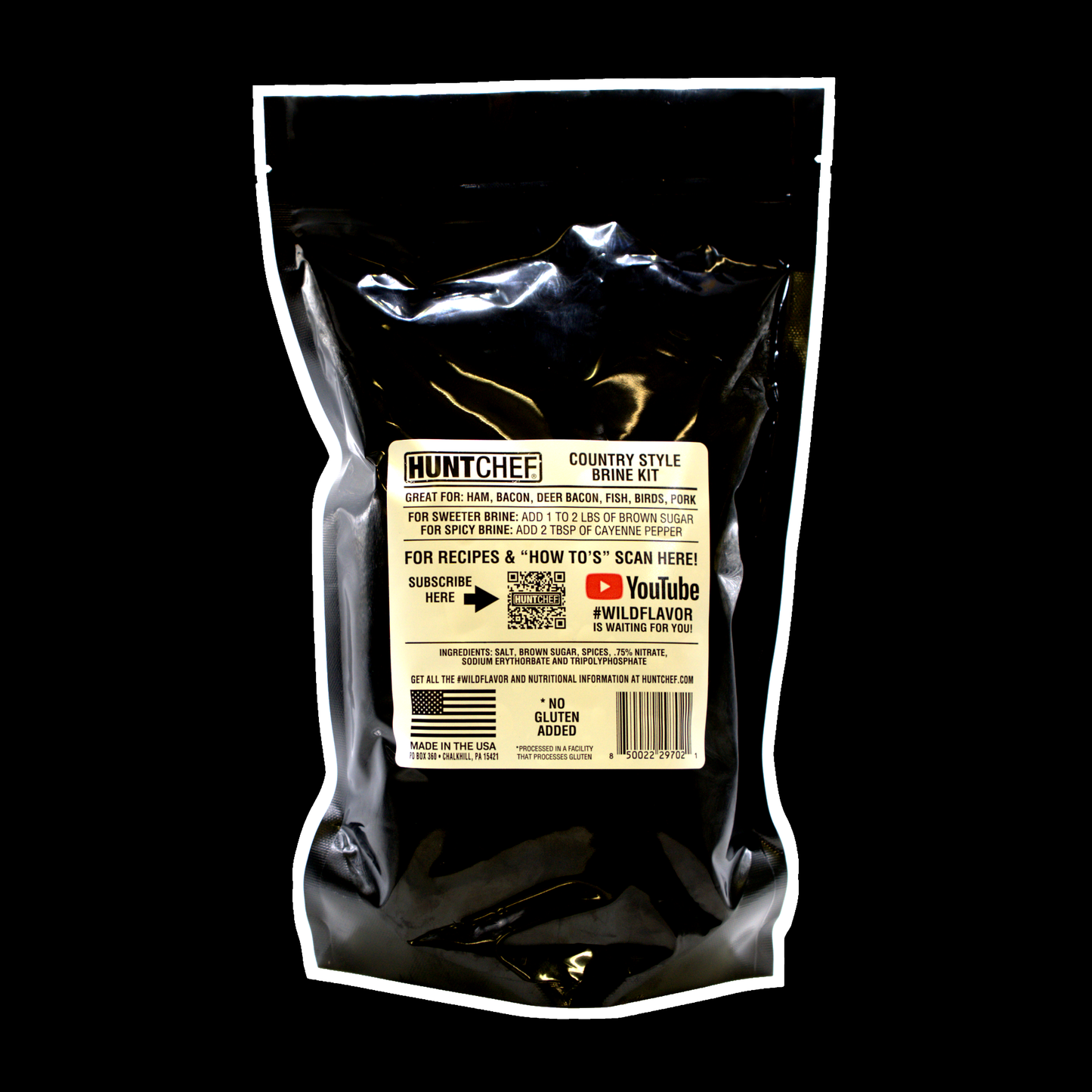 HuntChef - Country Style Brine - Back