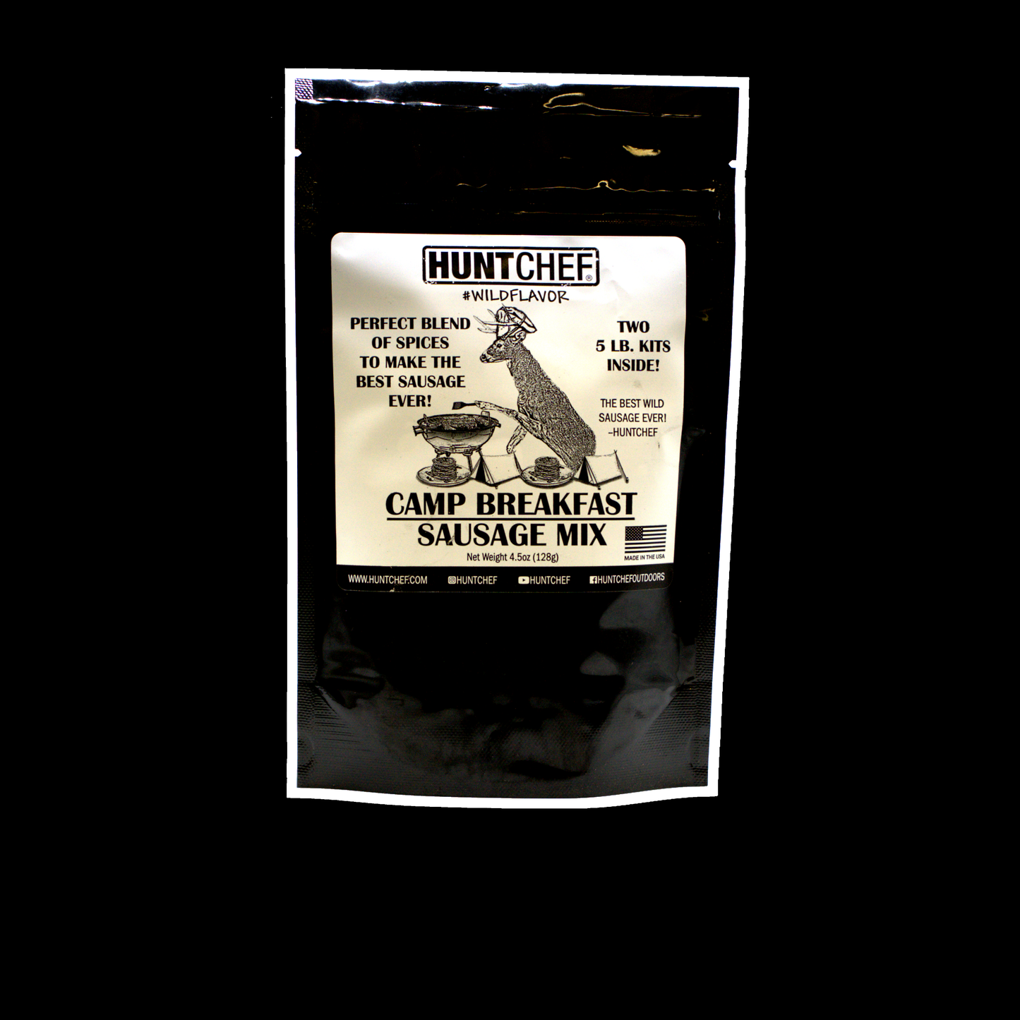 Camp Breakfast | Sausage Mix | HuntChef Seasonings