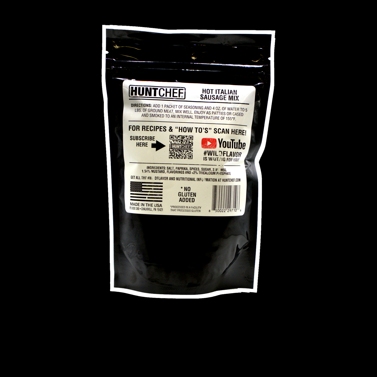 HuntChef - Hot Italian - Back