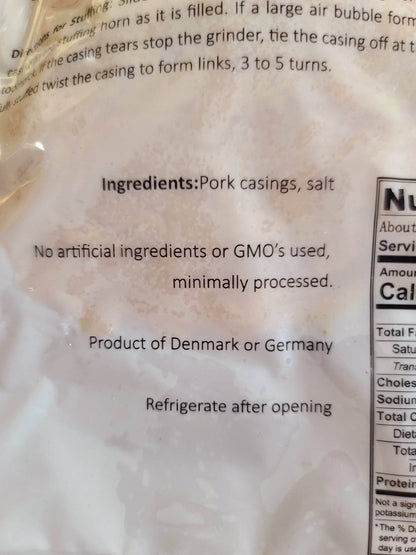 Natural Hog Casing